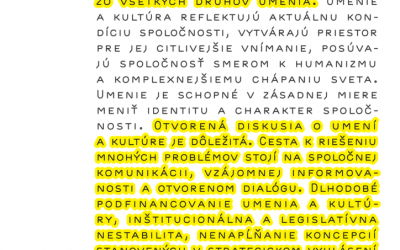 Ako vyzerá podpora súčasného umenia na Slovensku?